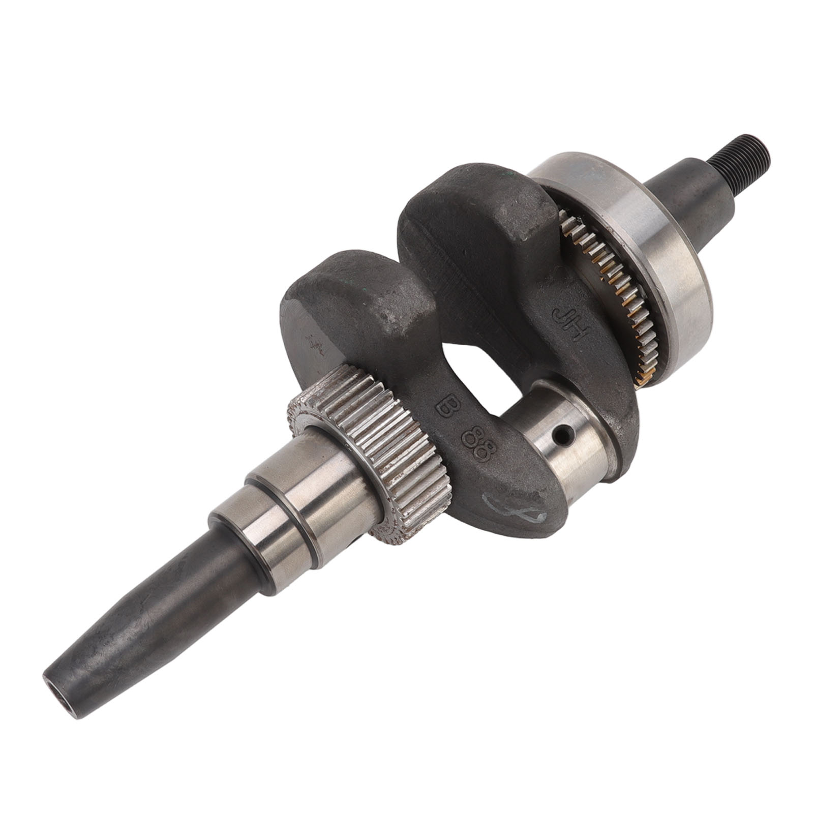 Vilebrequin cannelé pour groupe électrogène diesel 188F, acier forgé, avec engrenage et roulement 6308, 5 kW