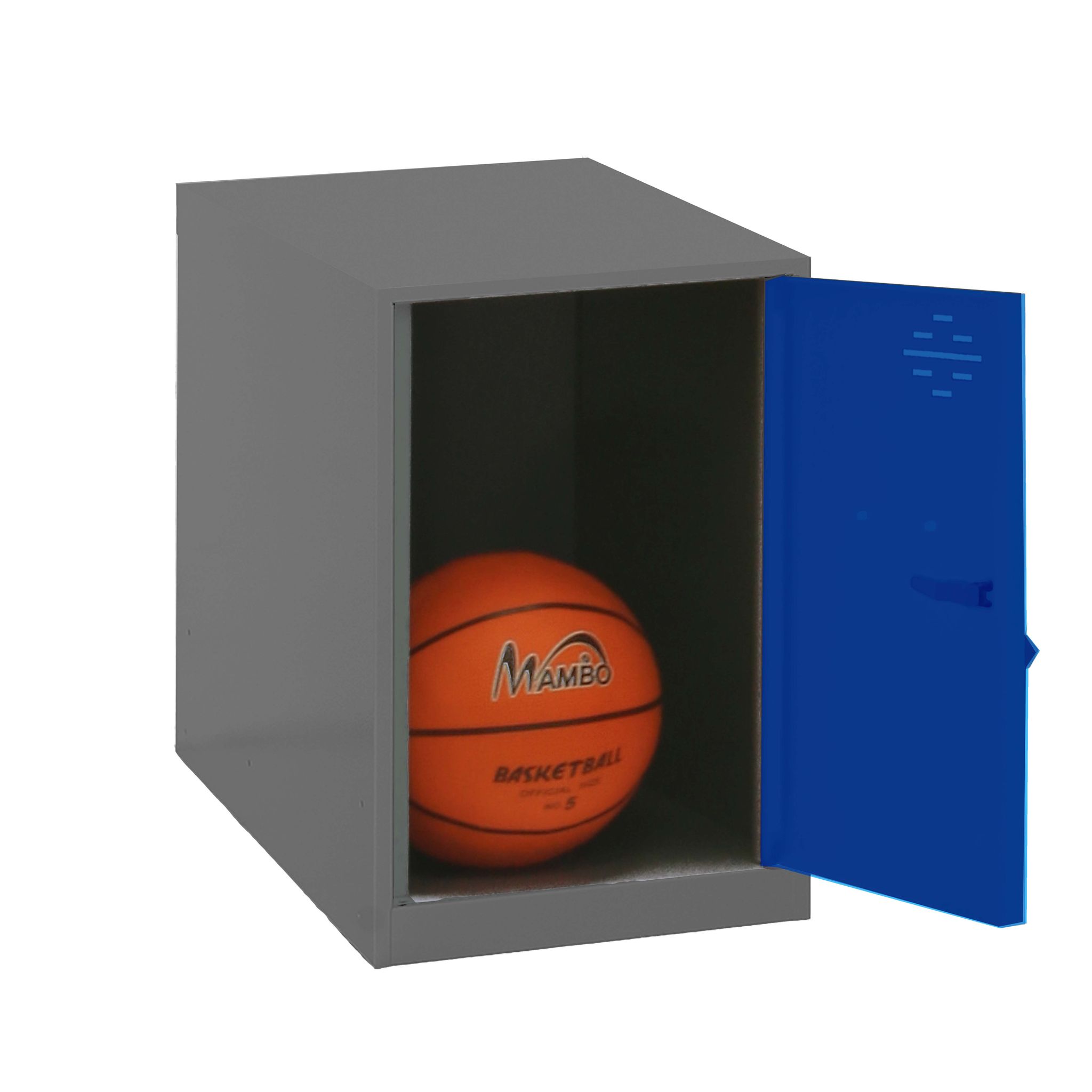 Simonrack Anthrazit Simonlocker Dism. Mini Metall-Schließfach Blau