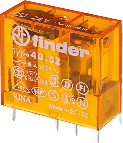 Finder S.p.A. 40.52.8.230.5000 Printrelais 230 V/AC 8 A 2 Wechsler 1 St. (40.52.8.230.5000), Relais - Bild 5