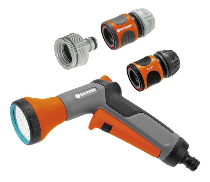 Gardena 18299-32 Schlauchverbinder Sprühpistolenanschluss 13/15 mm Grau/Orange 5 Stück - Image 4
