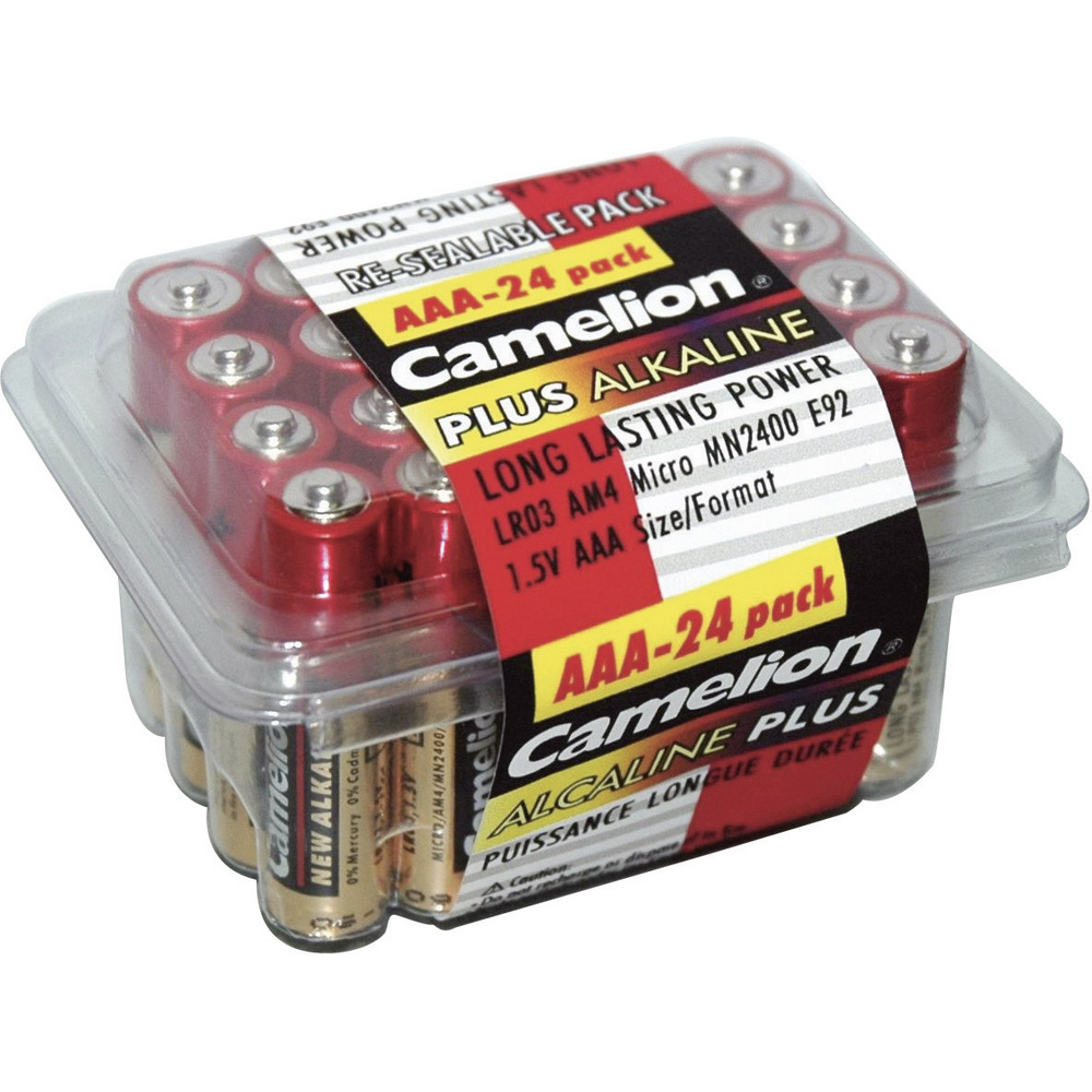 Camelion Micro-Batterie, Plus-Alkaline, Lr03, 24 Stück - Bild 2