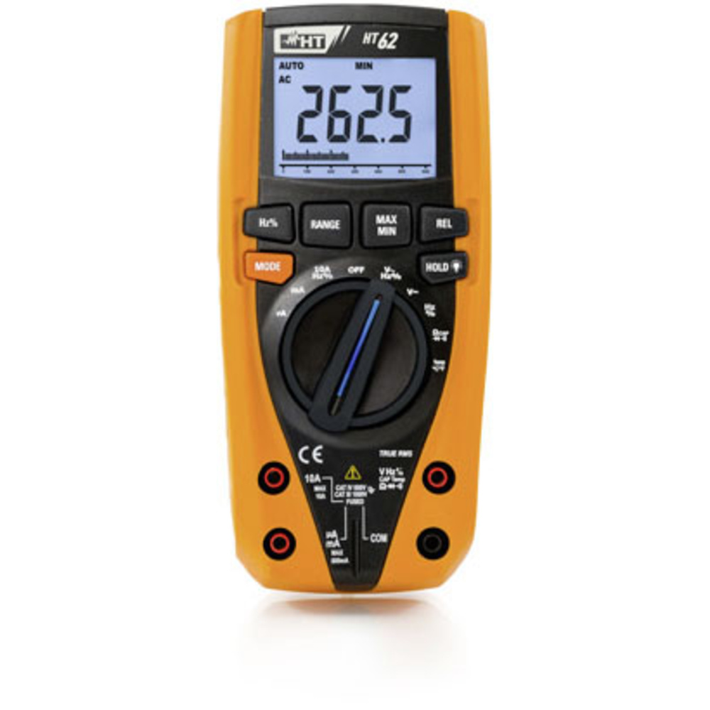 Ht Italia Ht Instruments Ht62 Hand-Multimeter Digital Cat Iii 1000 V, Cat Iv 600 V Anzeige (Counts): 6000