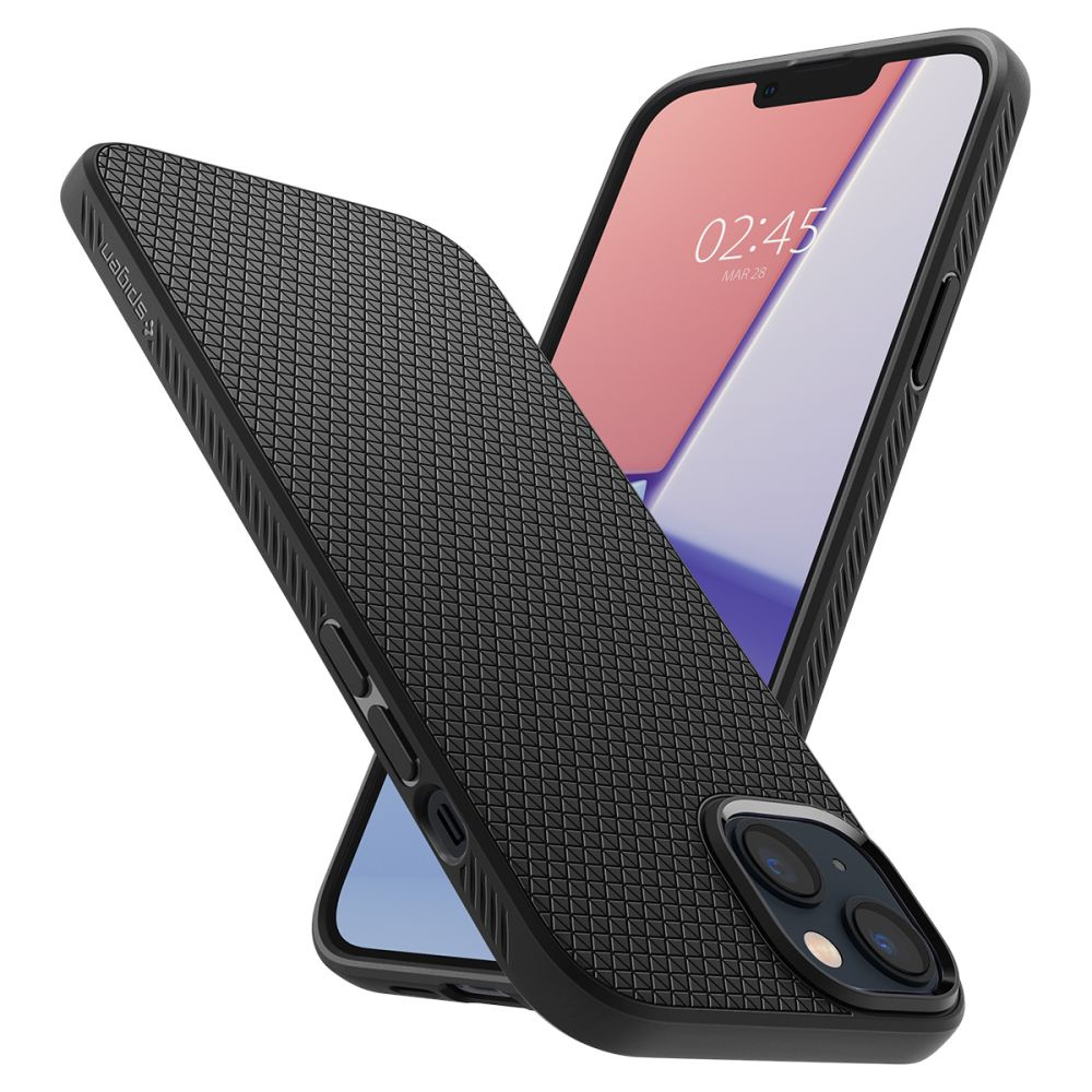 Spigen Schwarz Liquid Air Iphone 14 Plus / 15 Plus Matt