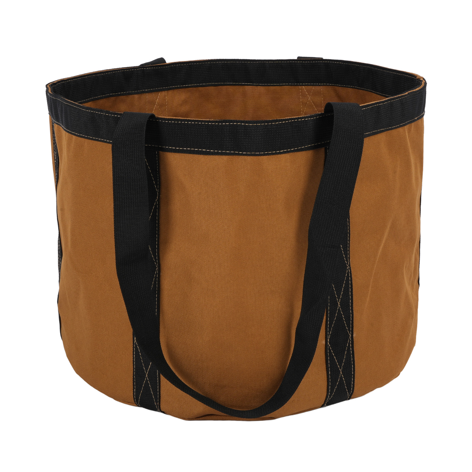 Sac de rangement pour outils en toile Oxford, seau 35 cm, charge 30 kg, marron