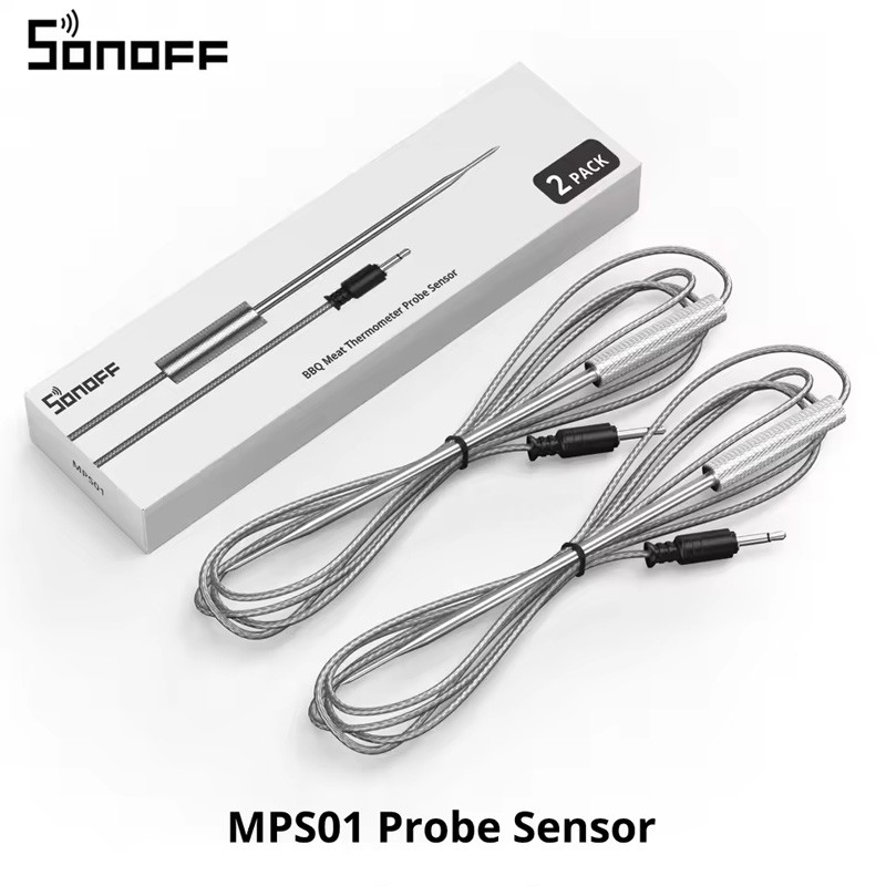 SONOFF BMT01 BBQ-Fleischthermometer, Fernüberwachung, Temperaturalarm, Grill, Kochofen, Grillsonde, funktioniert mit der eWeLink-App
