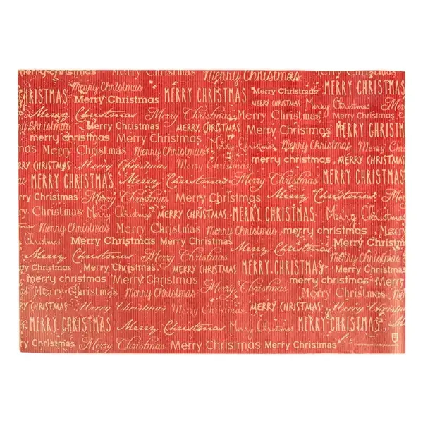 Garcia De Pou Rot Papier-Tischsets „Weihnachtsrot“ 31 X 43 Cm 500 Stück.