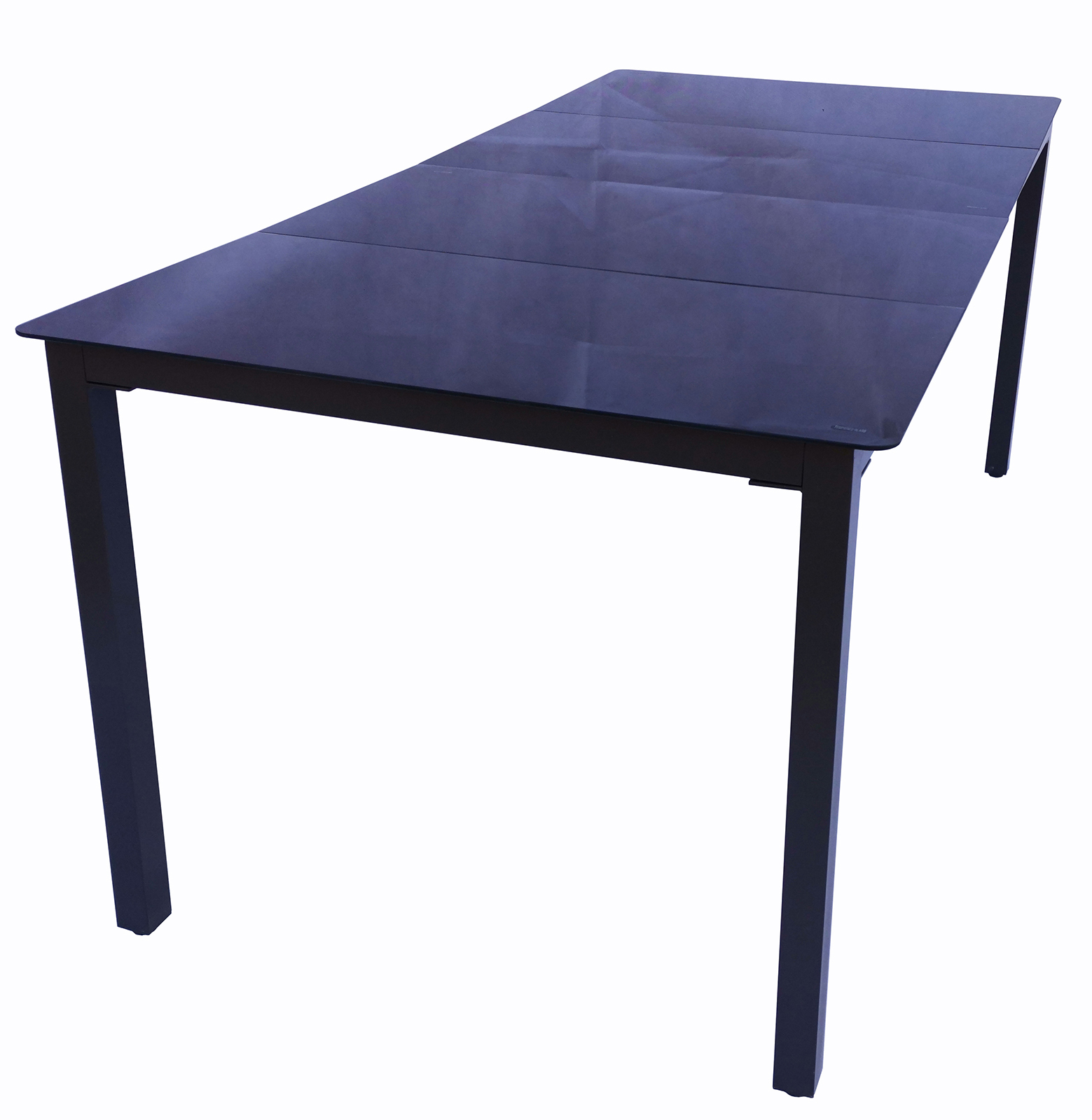 Ebuy24 - Alu Glas Gartentisch Balkontisch 189x90