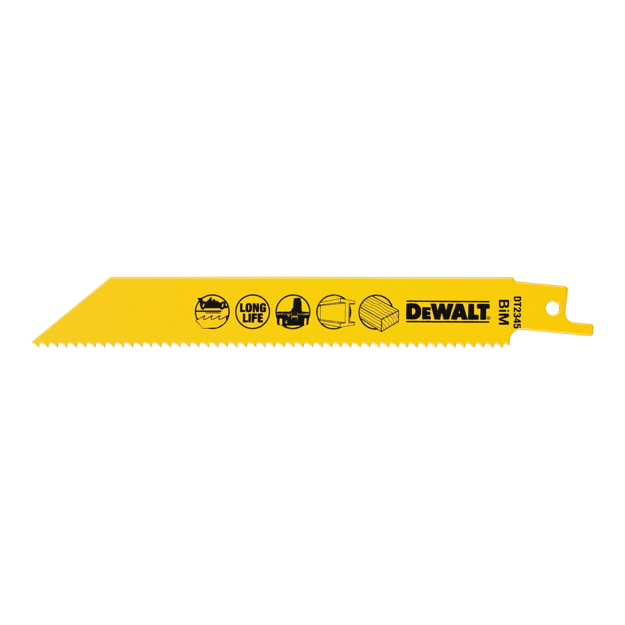 Dewalt Säbelsägeblatt Bim Uni 152 Mmk Dt2345-Qz 5 Stk