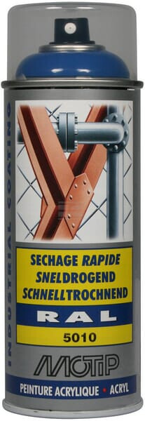 Ral 5010 Acrylspray Enzianblau Motip 07004