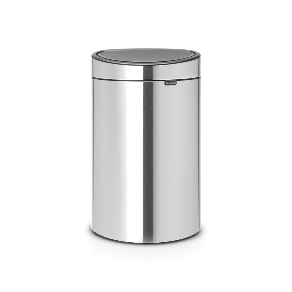 Brabantia Silber Touch Bin, Abfalleimer, - Bild 4