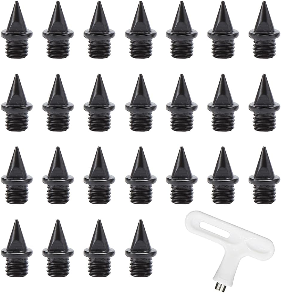 Spikes Für Sportler Für Leichtathletik, Ersatz-schuhspikes, Leichtathletik-spike, Ersatzspikes Für Leichtathletik, 25 Stück, Mit 1 Nagelschlüssel