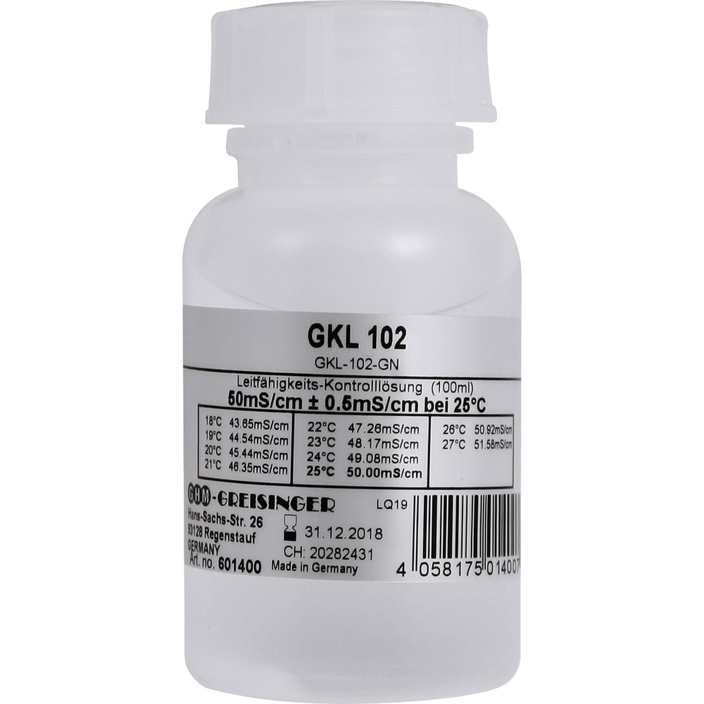 Greisinger Gkl 102 Reagenz Leitfähigkeit 1 St.