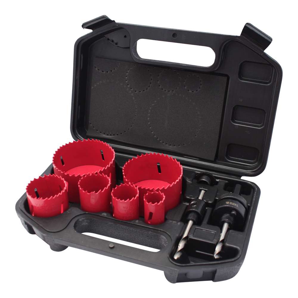Yato Elektriker-Lochsäge-Set 22-73 Mm 8-Teilig - Yt-3380