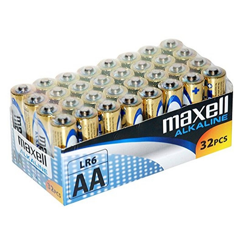 Hückmann 8 Pck. Batterie 1,5V Aa Maxell Lr6 32Pk(Ve 32) 144815 - Bild 4