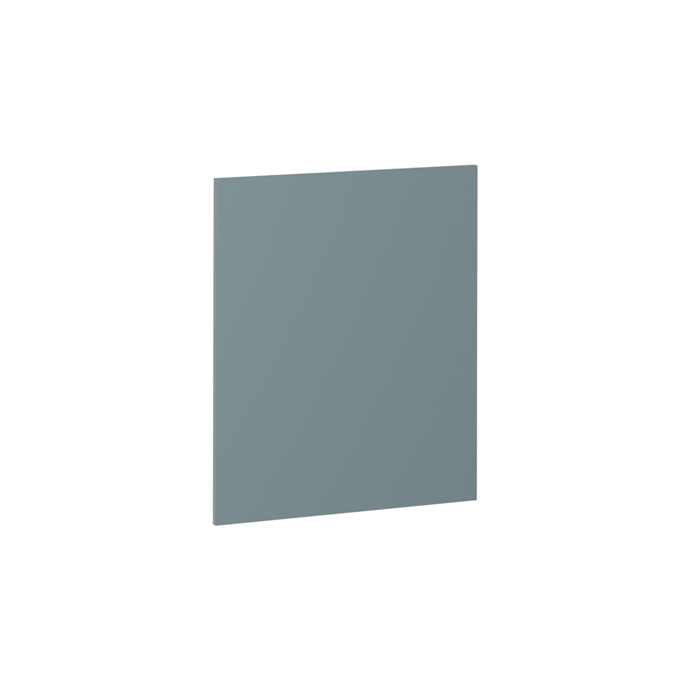 Küchenfront R-line, Blau-grau, 59.6 X 71.3 Cm Möbelfront Für Den Backofenumbauschrank (halb), Vicco