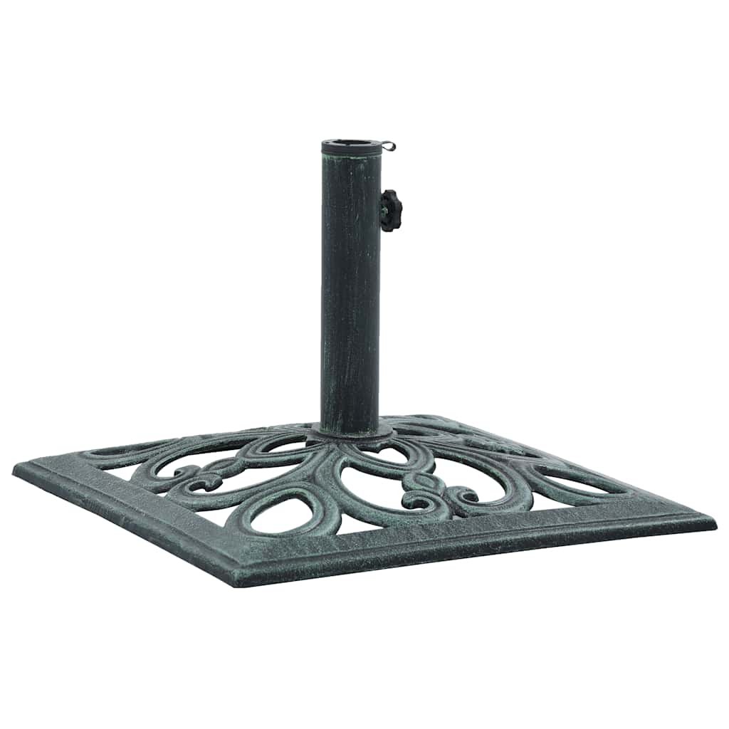 Vidaxl – Pied De Parasol En Fonte 12 Kg – Base Stable Pour Mâts De