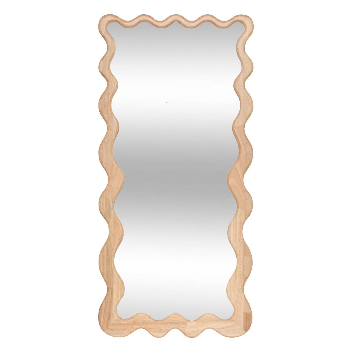 Atmosphera - Miroir Mural Brooke Beige 100x48cm Créateur D'Intérieur