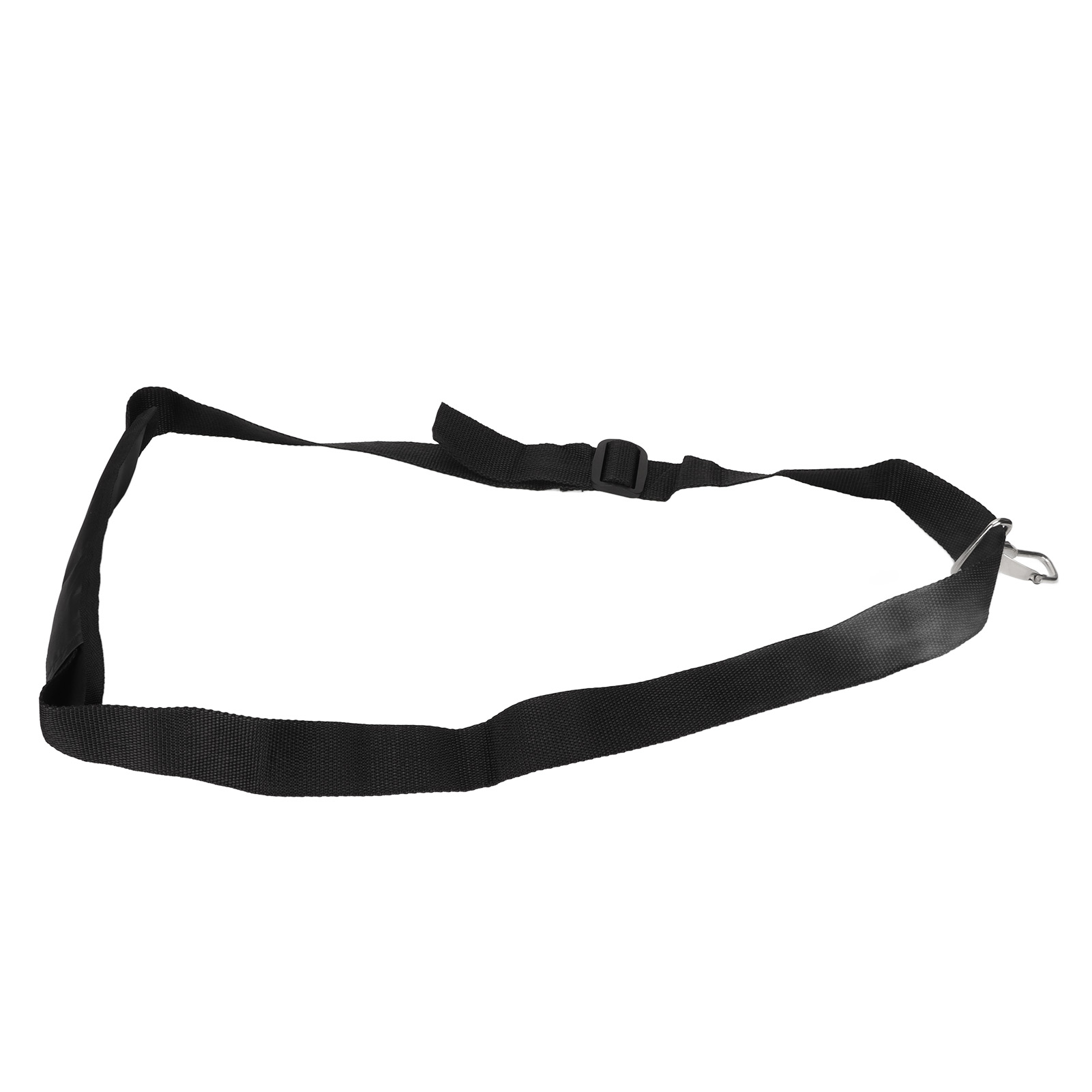Harnais d'épaule pour débroussailleuse en polyester rembourré, crochet acier inoxydable, 71 cm