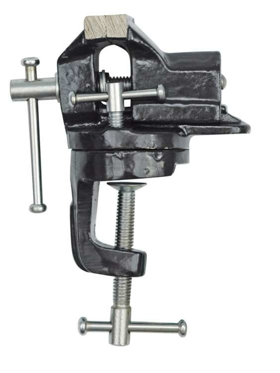 Vorel Schwenkbarer Tischschraubstock 75Mm 36018