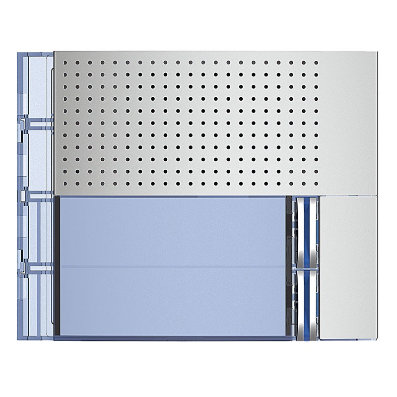 351021  - Frontblende Basis Allmetal,2 Ruftasten 351021 - Image 4