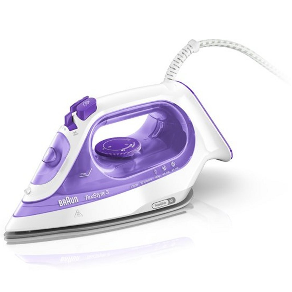 Braun Violett Si 3042 Vi 0127405002 Dampfbügeleisen 2350 W