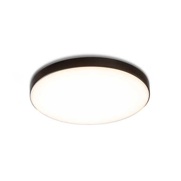Lampada Plafoniera Bjork R 9 Da Incasso Nero 230v Led 6w 3000k
