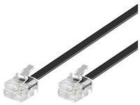 Microconnect Schwarz Rj11/Rj11 M-M 15M