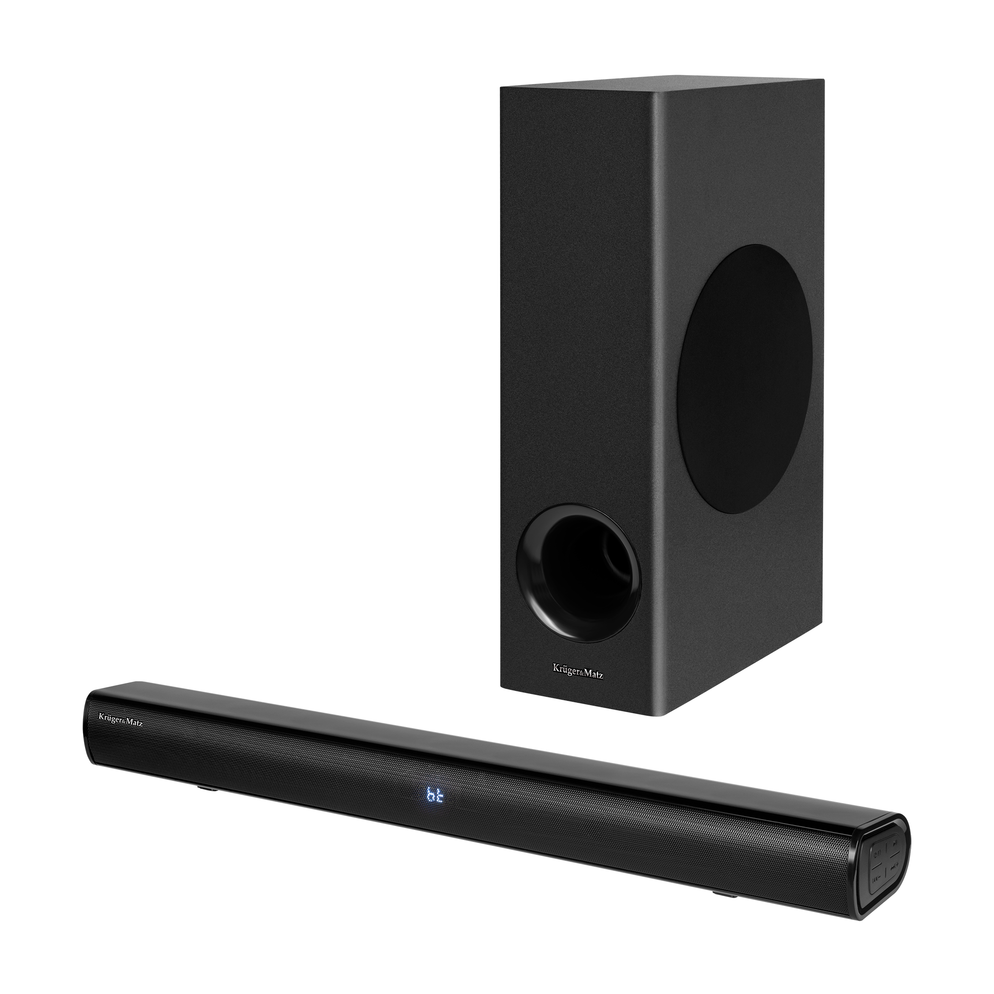 Oem Kruger&Matz Planet 2.1 Subwoofer-Soundbar Mit Bluetooth 5.3, Usb, Aux-Eingang Und Hdmi