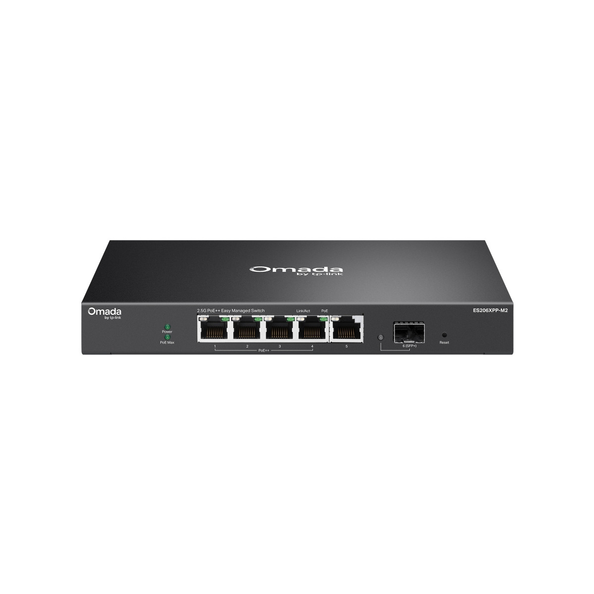 TP-Link Omada ES206XPP-M2 5-Port 2.5GBASE-T Easy Man. Switch
