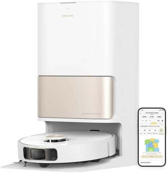 Dreame L10s Pro Ultra PureHeat Roboterstaubsauger – Staubsauger Roboter/Saugroboter – weiss