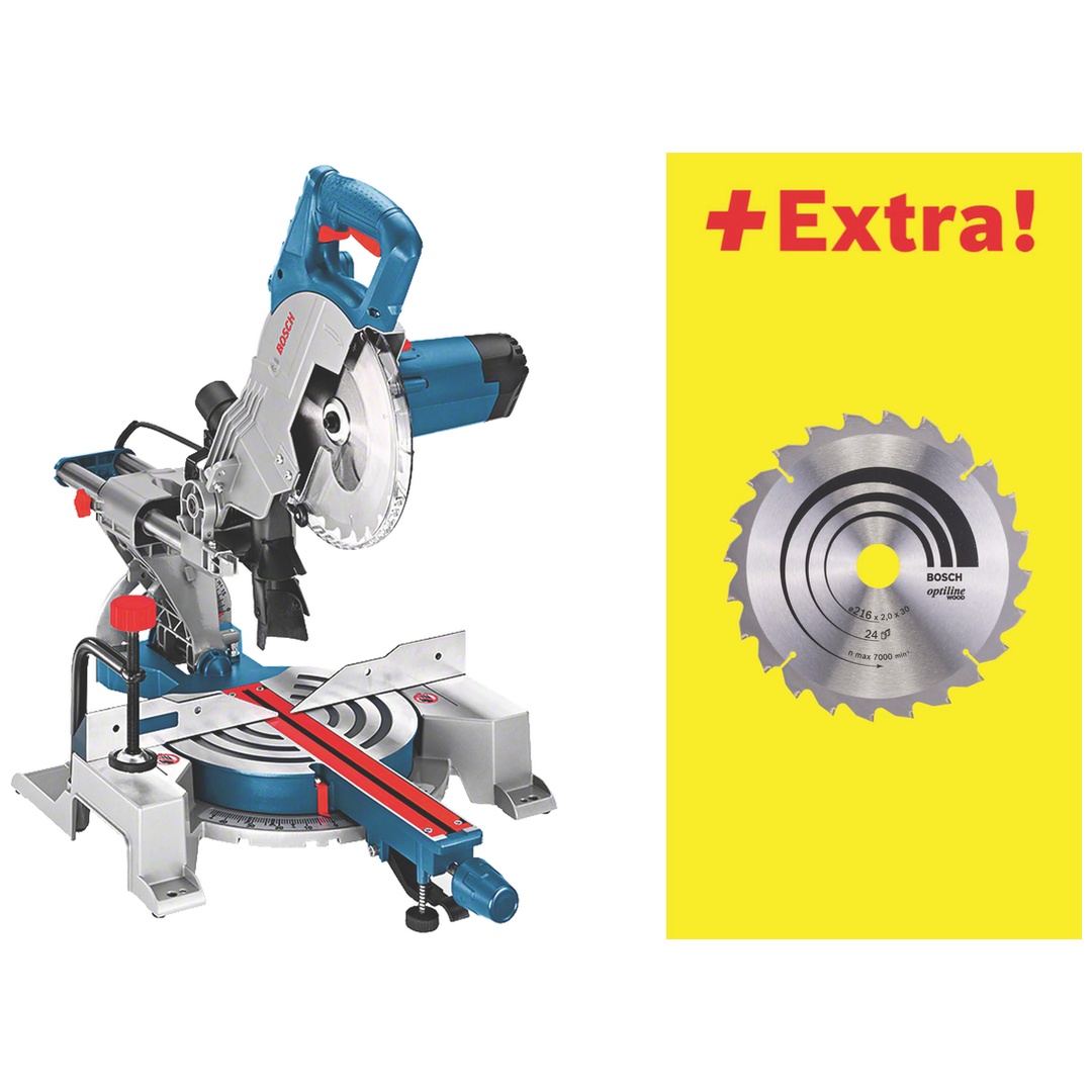 Bosch GCM 80 SJ Kapp- und Gehrungssäge 1400 W 216 mm - Image 5