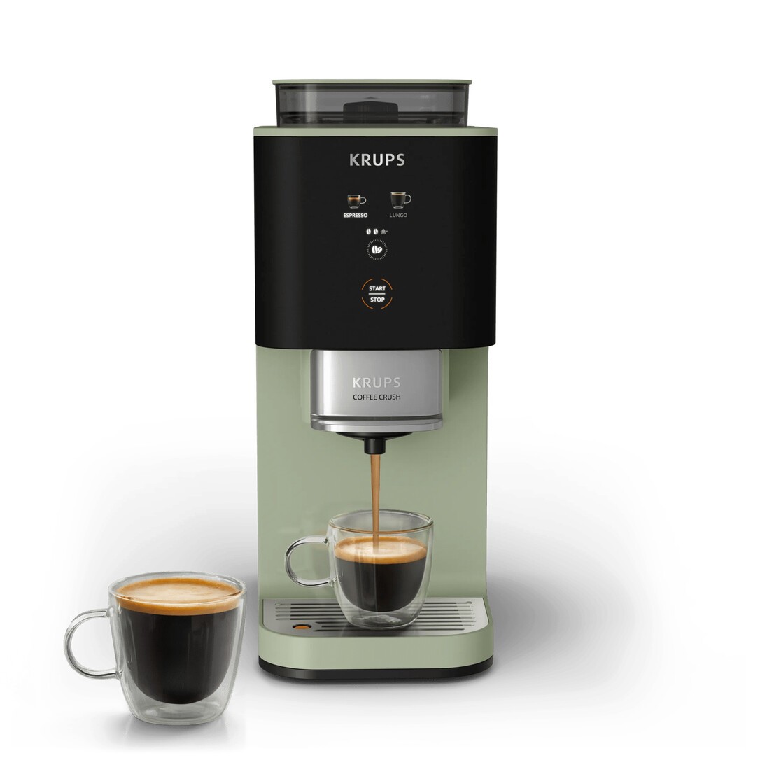 KRUPS SA401L COFFEE CRUSH Kaffeevollautomat pistachio - Büroshop24 - Image 3