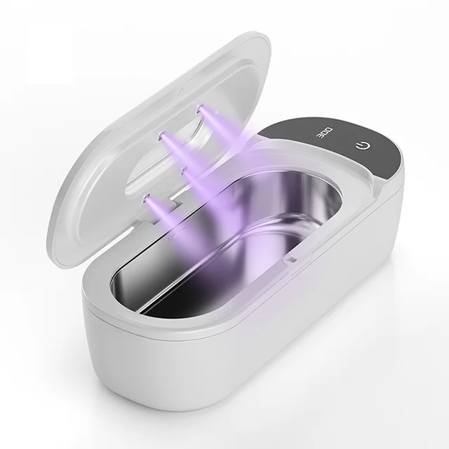 Nettoyeur à ultrasons 400 ml, 48 kHz, lampe UV, minuteur 3/5/8 min, 24 W