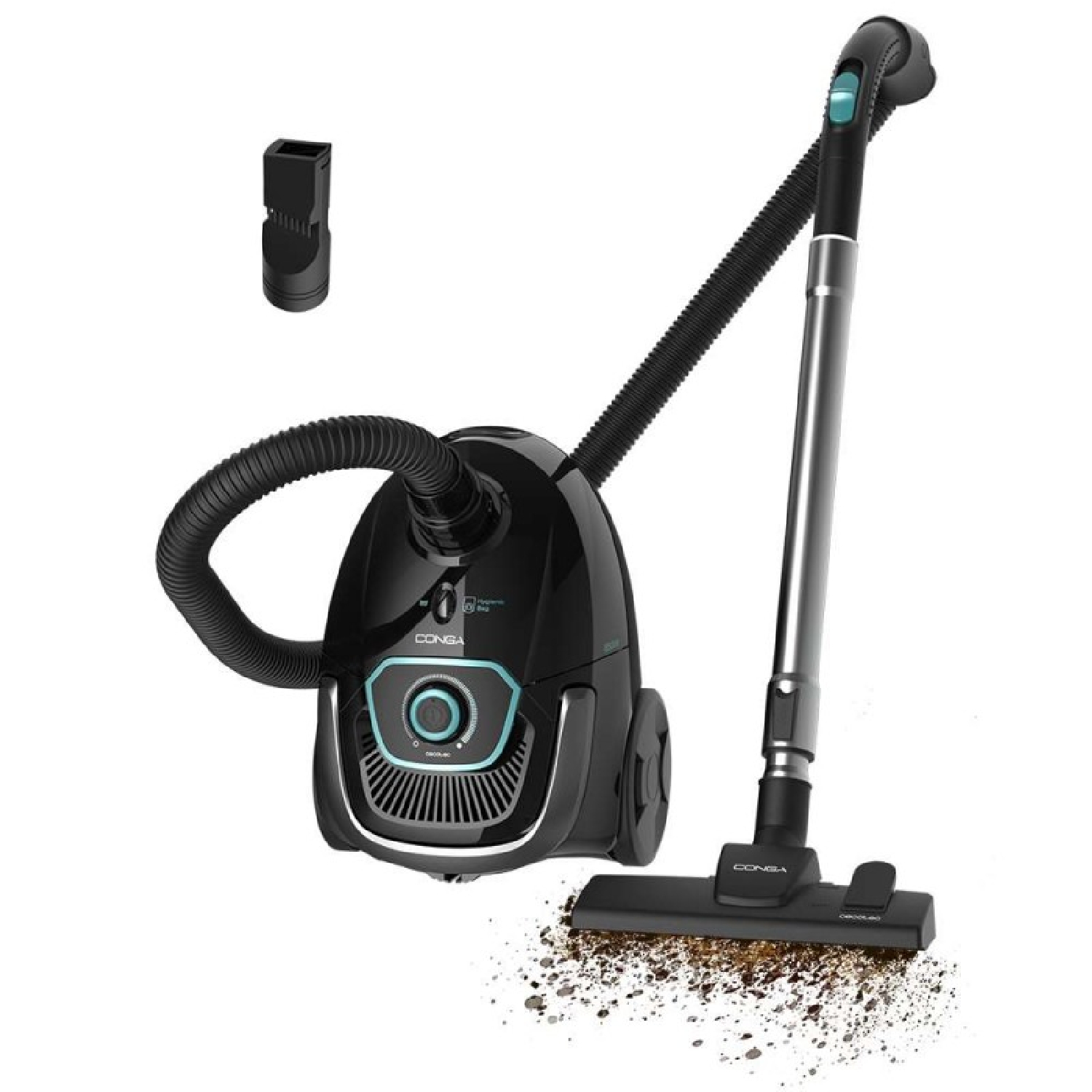 Cecotec Aspirador trineo con bolsa Conga Powerbag 2500 Plus