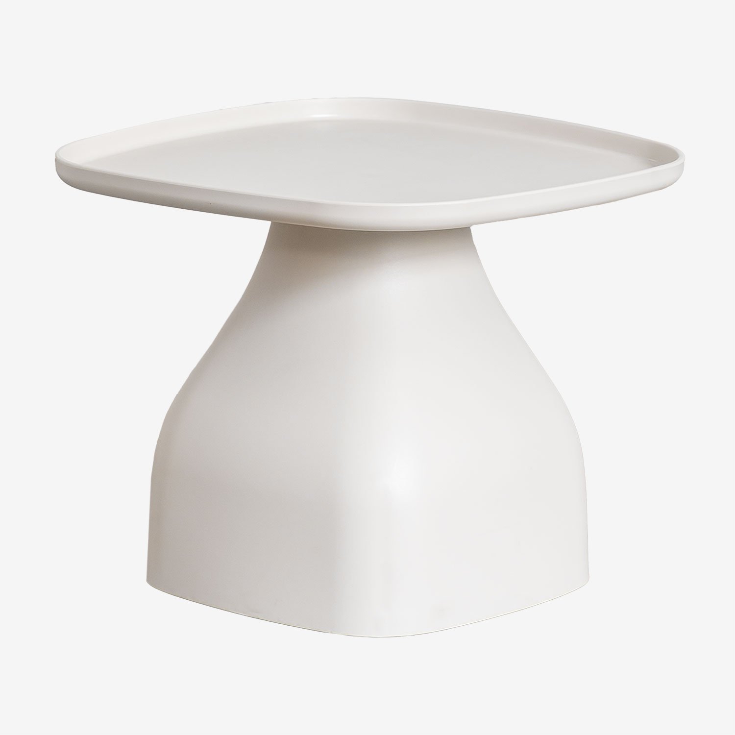 Table D'Appoint De Jardin Carrée 50x50 Cm En Polypropylène Jubarri