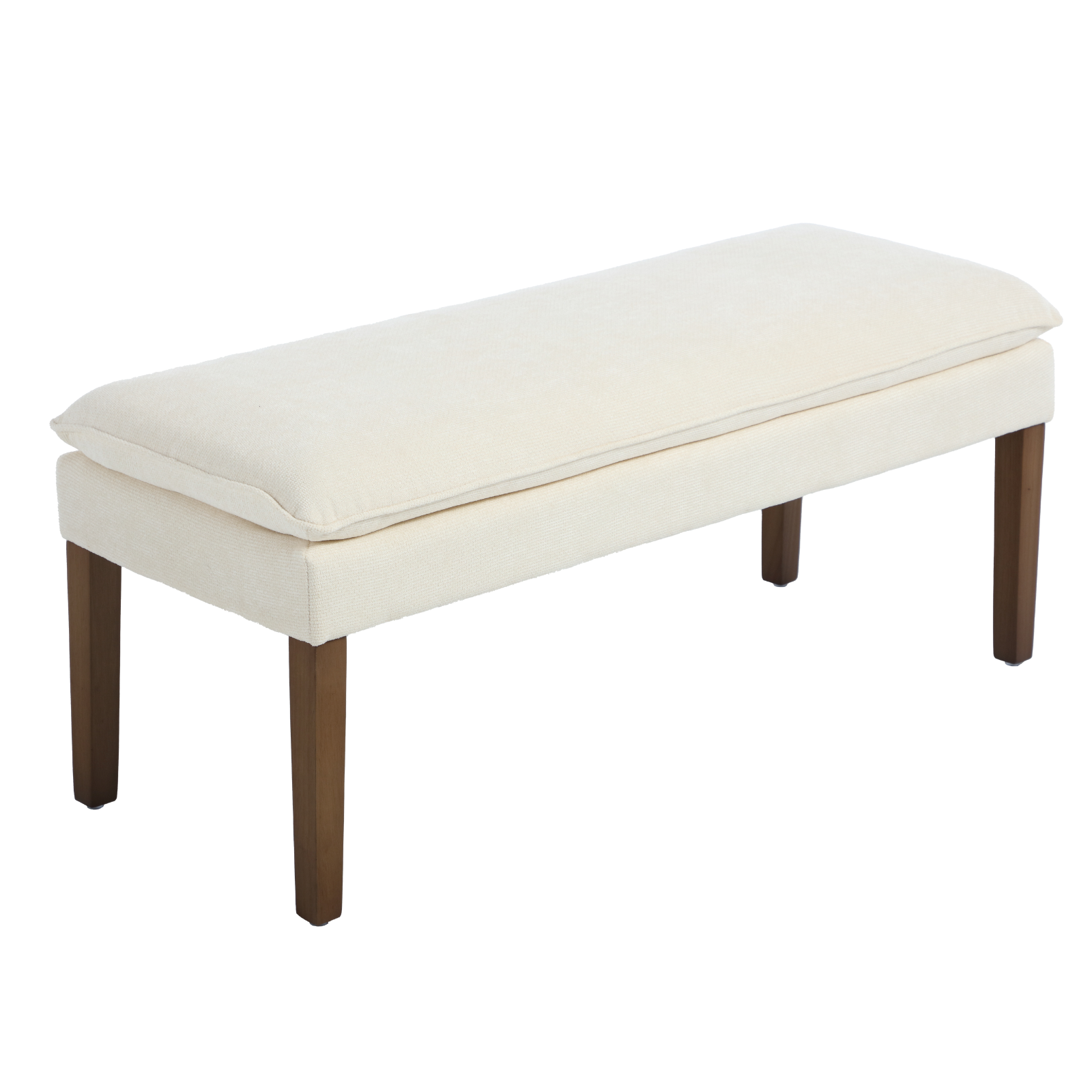 Wahson Banquette Rembourrée Avec Pied En Bois