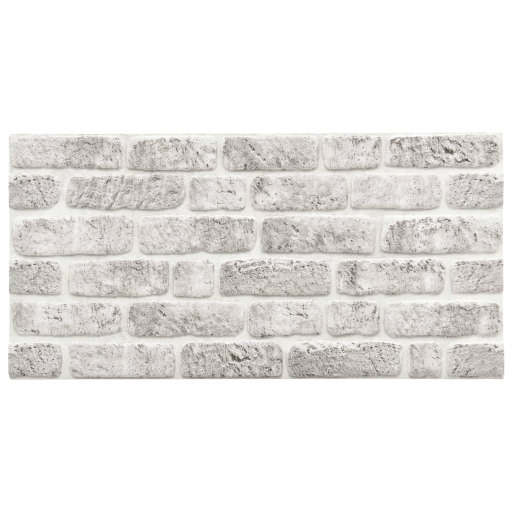 Vidaxl Hellgrau 3D-Wandpaneele 10 Stk. Backstein-Optik Eps Vidaxl11686