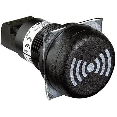 Auer Signalgeräte Schwarz Signalsummer 812500405 Esk Dauerton, Pulston 12 V/Dc, 12 V/Ac, 24 V/Dc, 24 V/Ac