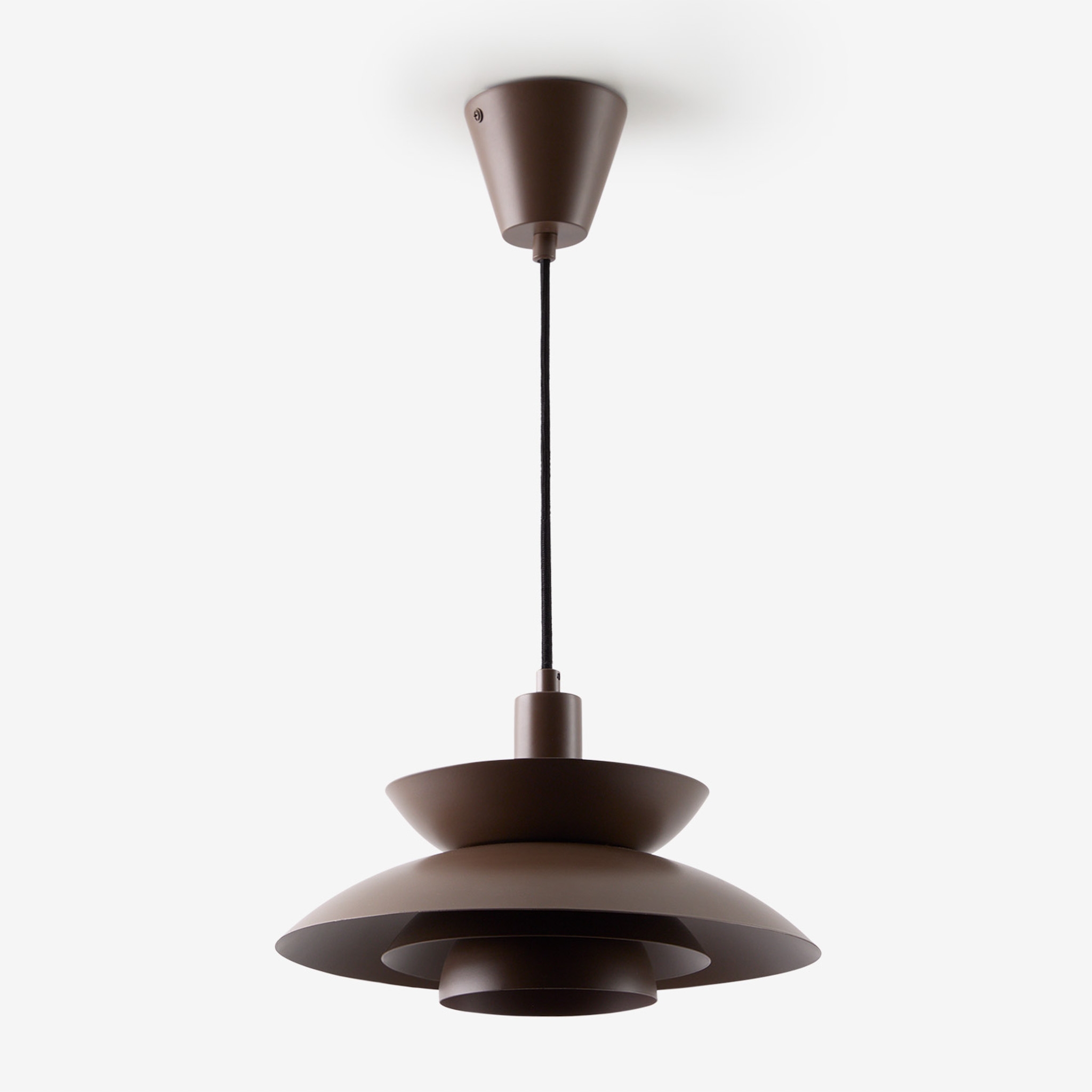 Suspension En Fer Alicia Sklum Marron Chocolat
