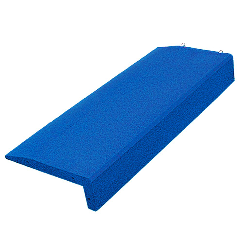 Vivol - Gummirand Für Spielplatz & Sandkasten / Abschlusskante L-förmig – 100 X 40 X 14, 5 Cm – Blau