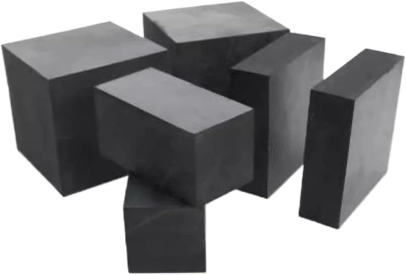 Coussinet en caoutchouc antidérapant noir, amortissant chocs et usure, 120 x 120 mm, lot de 1