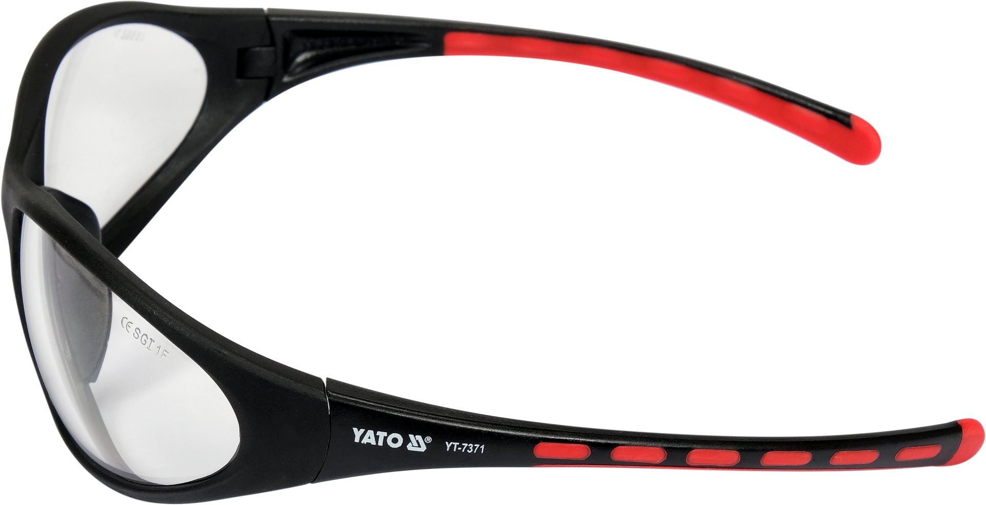 Transparent Schutzbrille Klar Mit Nylonrahmen - Bild 3