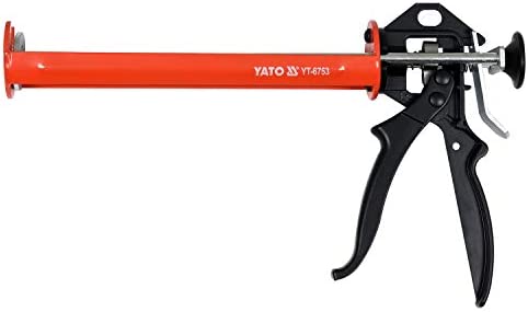 Yato Mehrfarbig - Kartuschenpistole Kartuschenpresse Skelettpistole Auspresspistole Silikonpresse Auspresspistole