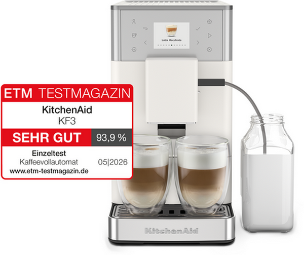 KitchenAid Kaffeevollautomat KF3 - PORCELAIN WHITE - Bild 3