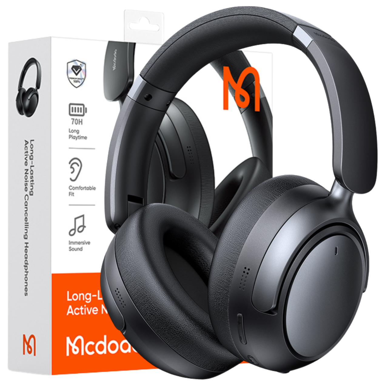 Mcdodo Schwarz Freisprecheinrichtung Bluetooth Hp-1400 T01, A2dp, Anc, - Bild 2