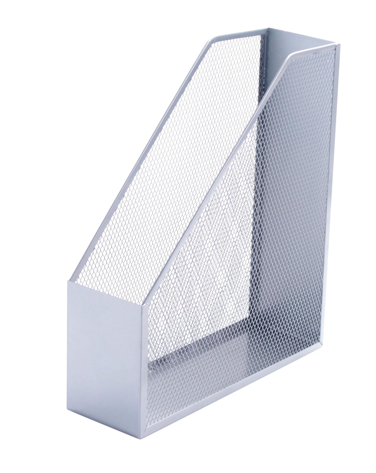 Liderpapel Grau Metall-Magazinständer Q-Connect Gitter Gxa29 87X295x250 Mm - Bild 3