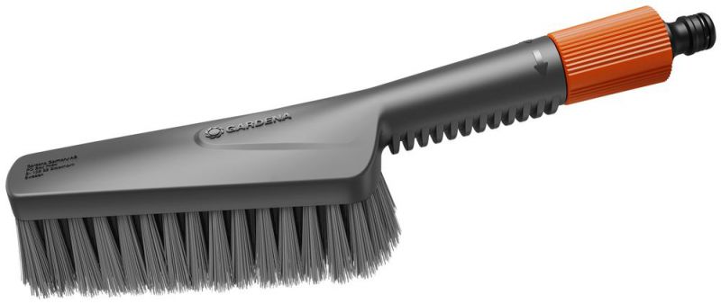 Gardena Cleansystem Waschbürste S soft - Schlauchbürste - Grau/Orange - Image 7