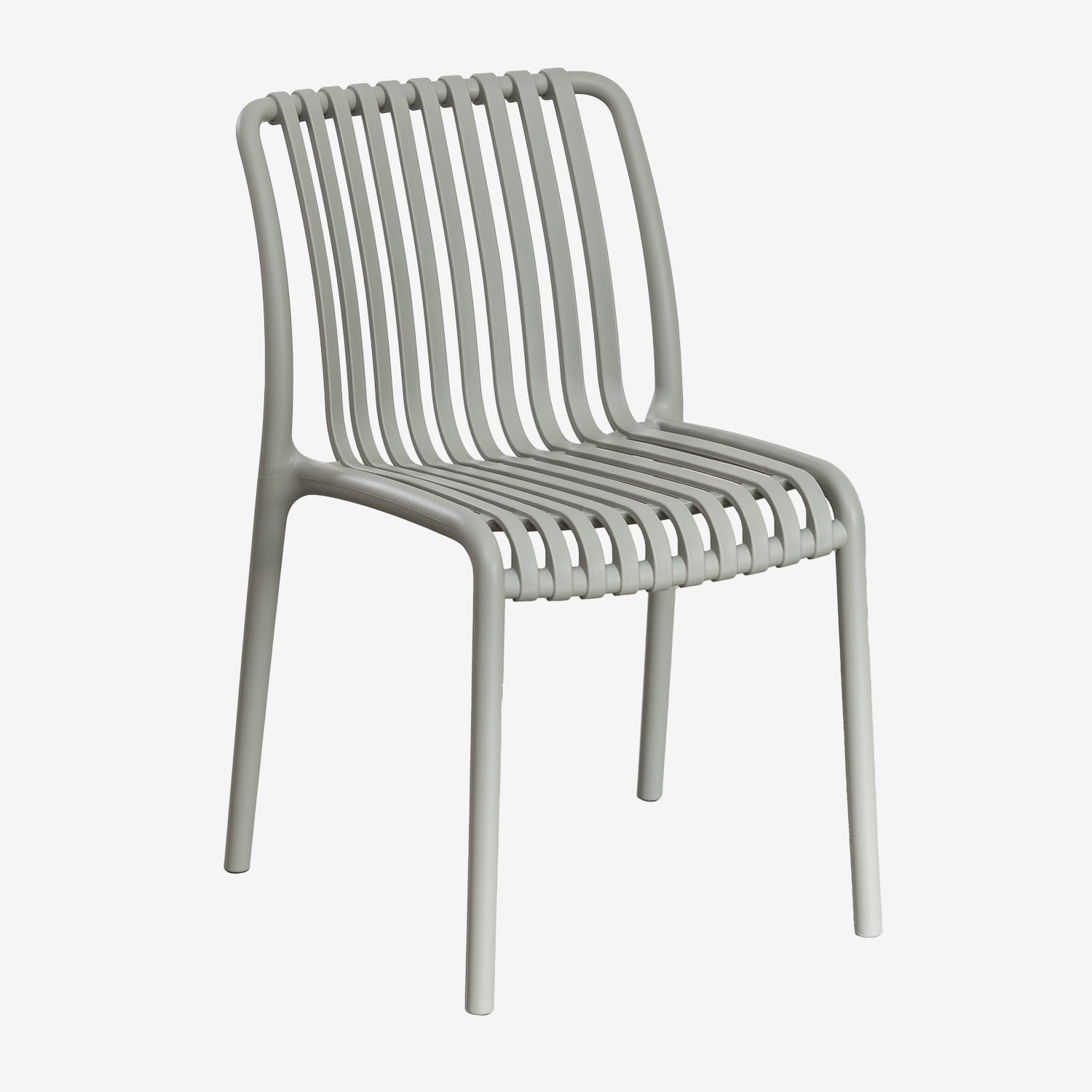 Sklum - Lot De 2 Chaises De Jardin Empilables En Polypropylène Wendell