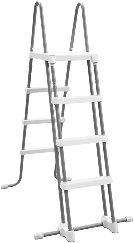 Exit Schwarz Poolleiter "Für Rahmenhöhen 108-122 Cm, ", B:114cm H:178cm L:77cm, Kunststoff, Metall, Leitern, Mit Anti-Rutsch-Sprossen - Image 4