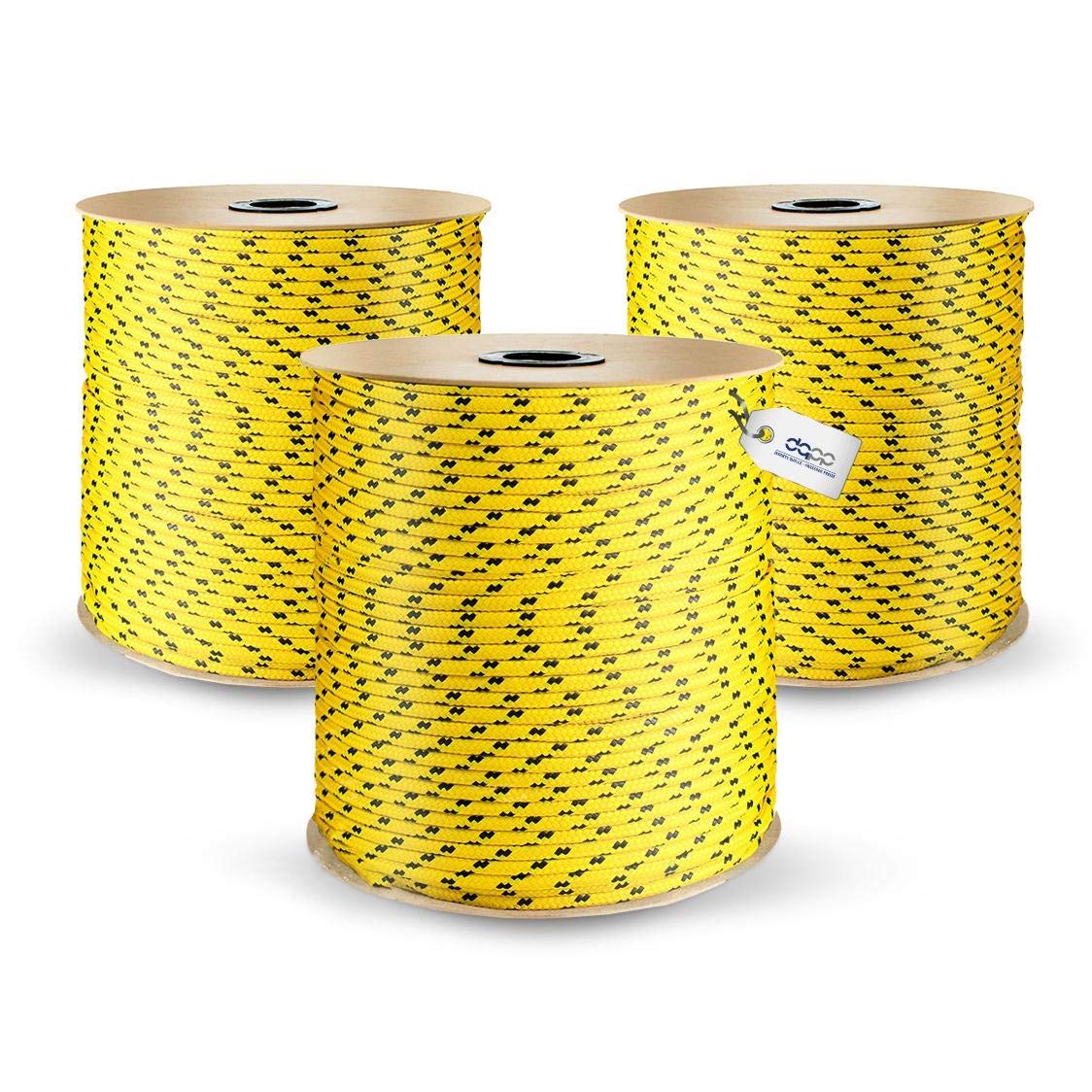 Dq-pp Polypropylen Seil Ø2 Mm 15 M Gelb